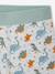 Pack of 5 boxer shorts for boys aqua green 