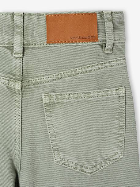 Wide Leg MorphologiK Trousers for Girls coral+grey green+khaki+old rose 