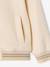Varsity-Style Fleece Jacket for Girls beige+marl grey+navy blue 