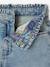 Slim-fit jeans for girls light blue+medium blue 