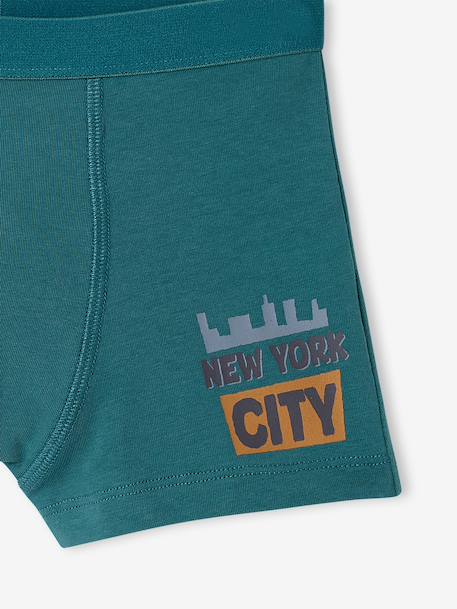 Pack of 5 boxer shorts for boys anthracite 