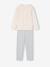 Pack of 2 pyjamas for girls beige 