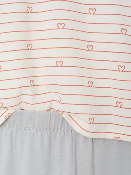 Pack of 2 pyjamas for girls beige 