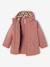 3-in-1 detachable parka for girls blush+navy blue 