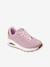 Shimmer Wave trainers by SKECHERS rose 