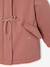 3-in-1 detachable parka for girls blush+navy blue 