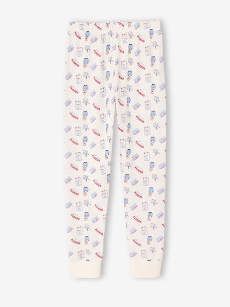 Pack of 2 pyjamas for girls beige 