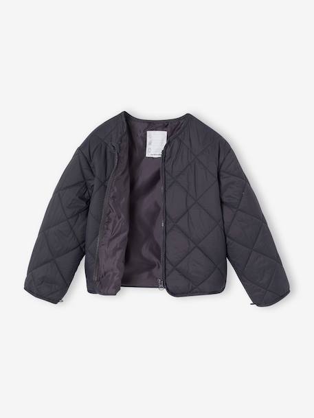 3-in-1 detachable parka for girls blush+navy blue 