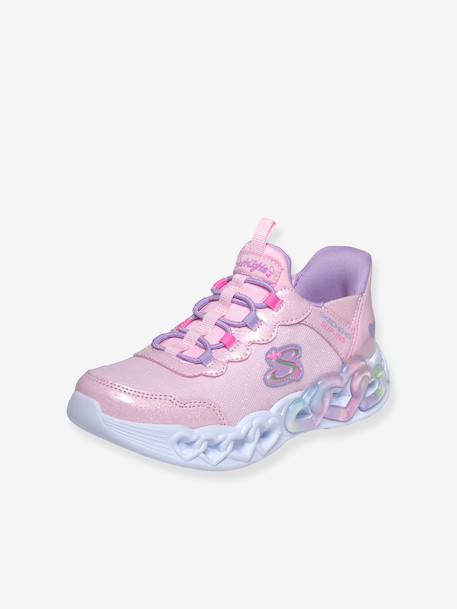 Trainers 303735LC Lights Sparkle by SKECHERS rose 