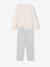 Pack of 2 pyjamas for girls beige 