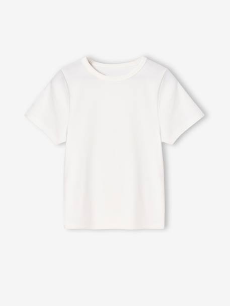 Pack of 2 cropped T-shirts for girls ink blue 