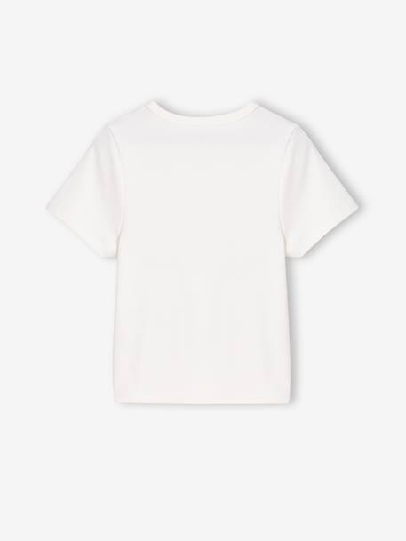 Pack of 2 cropped T-shirts for girls ink blue 