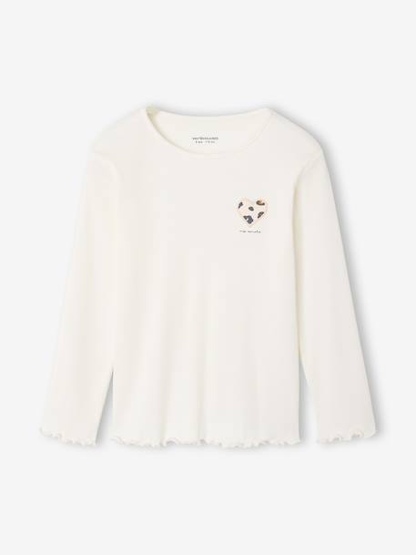 Pack of 2 long-sleeved pyjamas for girls pale pink 