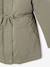 3-in-1 Parka with Hood for Girls black+GREEN DARK SOLID+grey green+khaki+PURPLE MEDIUM SOLID+sage 