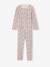 Pack of 2 long-sleeved pyjamas for girls pale pink 