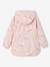 Hooded Raincoat with Magical Motifs for Girls blush+GREEN MEDIUM ALL OVER PRINTED+pale pink+rose+sky blue 