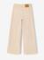 Wide-leg trousers for girls vanilla 
