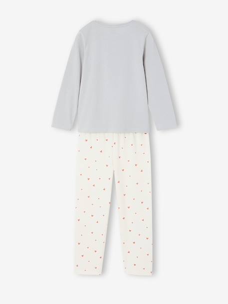 Pack of 2 pyjamas for girls beige 