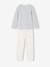 Pack of 2 pyjamas for girls beige 