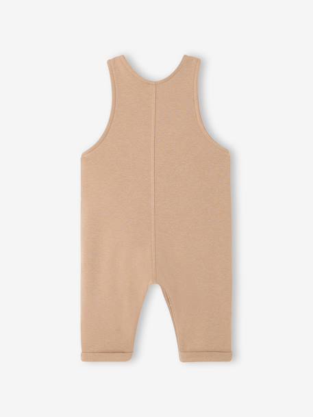 Dungarees for newborn baby boys marl beige 