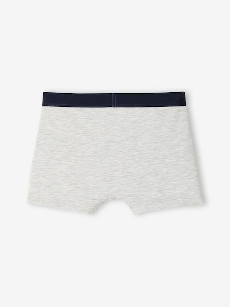 Pack of 5 boxers for boys khaki 