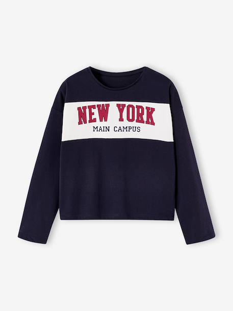 Pack of 2 pyjamas for girls navy blue 