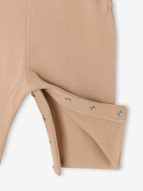 Dungarees for newborn baby boys marl beige 