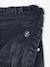 Slim-fit trousers for girls ink blue+mauve 