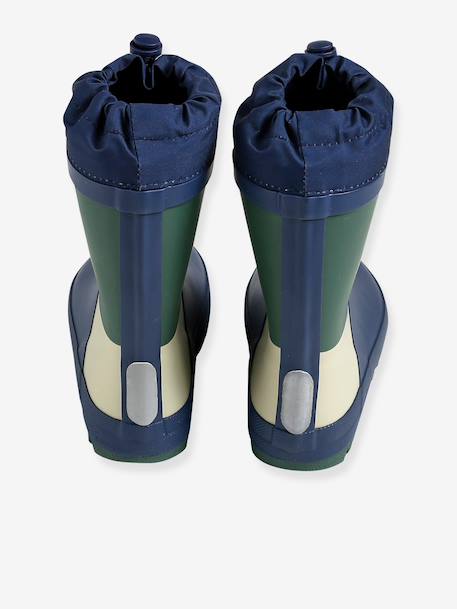 Rain boots for boys navy blue 
