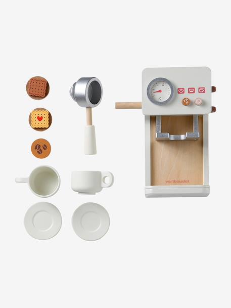 Retro wooden coffee machine Flower FSC®100% rose 