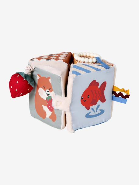 Big Family fold-out activity cube multicoloured 