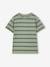 Pack of 3 short-sleeved t-shirts caramel+navy blue+pecan nut+sage green 