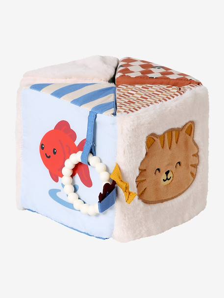 Big Family fold-out activity cube multicoloured 