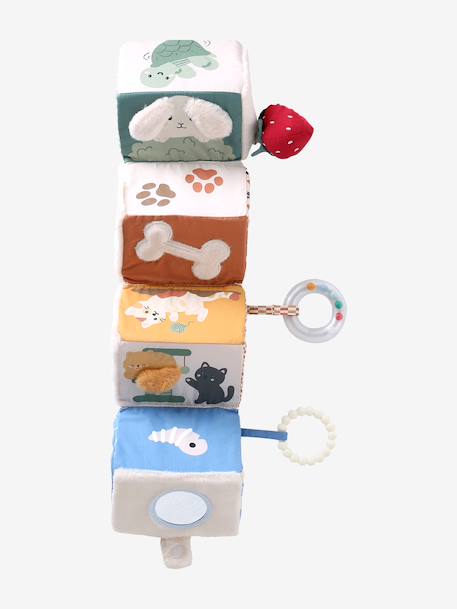 Big Family fold-out activity cube multicoloured 