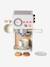 Retro wooden coffee machine Flower FSC®100% rose 