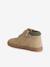 High-Top Leather Trainers with Laces, for Boys beige+navy blue 
