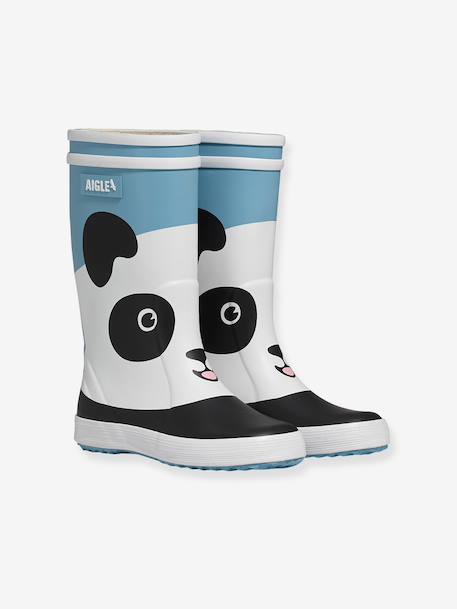 Panda wellington boots by AIGLE blue 