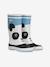 Panda wellington boots by AIGLE blue 