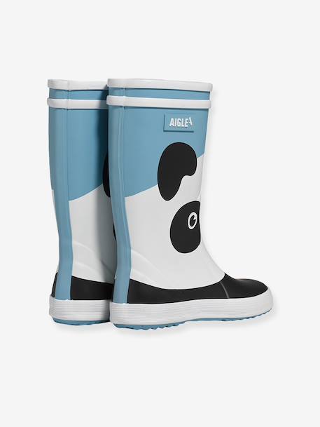 Panda wellington boots by AIGLE blue 