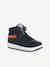 High-top trainers for boys navy blue 