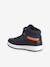 High-top trainers for boys navy blue 