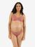 Maternity and nursing bra mocha+old rose 