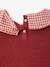 2-in-1 jumper for girls lilac+navy blue+tomato red 