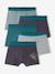 Pack of 5 boxer shorts for boys anthracite 