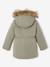 3-in-1 Parka with Hood for Girls black+GREEN DARK SOLID+grey green+khaki+PURPLE MEDIUM SOLID+sage 