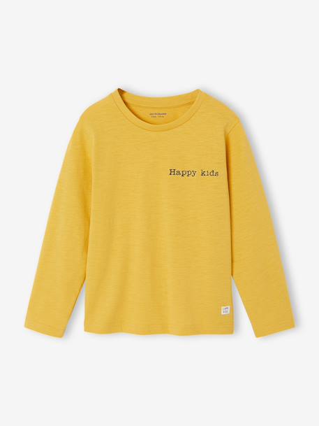Long Sleeve Colour Top for Boys Blue+fir green+Green+pale yellow+red+yellow 