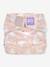 Miosolo all-in-one nappy by BAMBINO MIO green+rose+white 