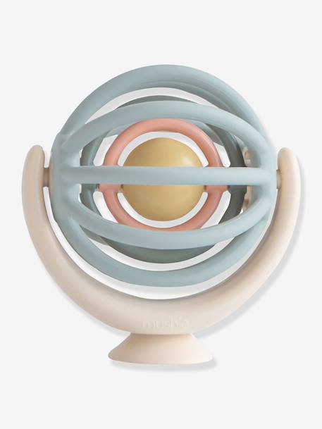 Spinner suction rattle ball by MUSHIE multicoloured 