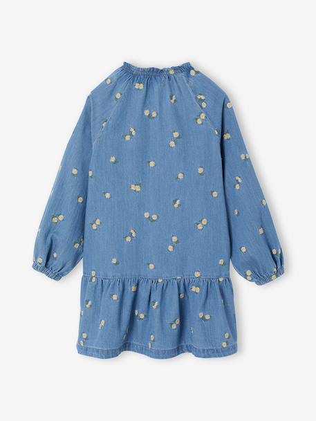Dress for girls denim blue 