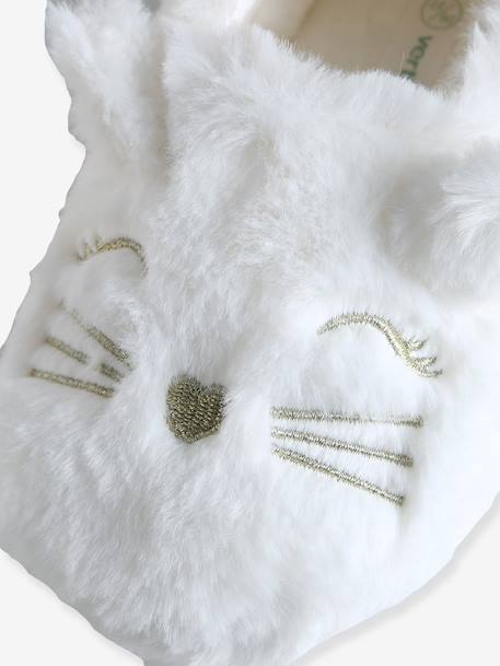 Deer Slippers ecru+pale pink 